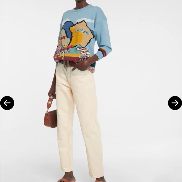 Etro Woman’s Colorful Graphic Knit Sweater Size 42 NWT (10) - Picture 5 of 10